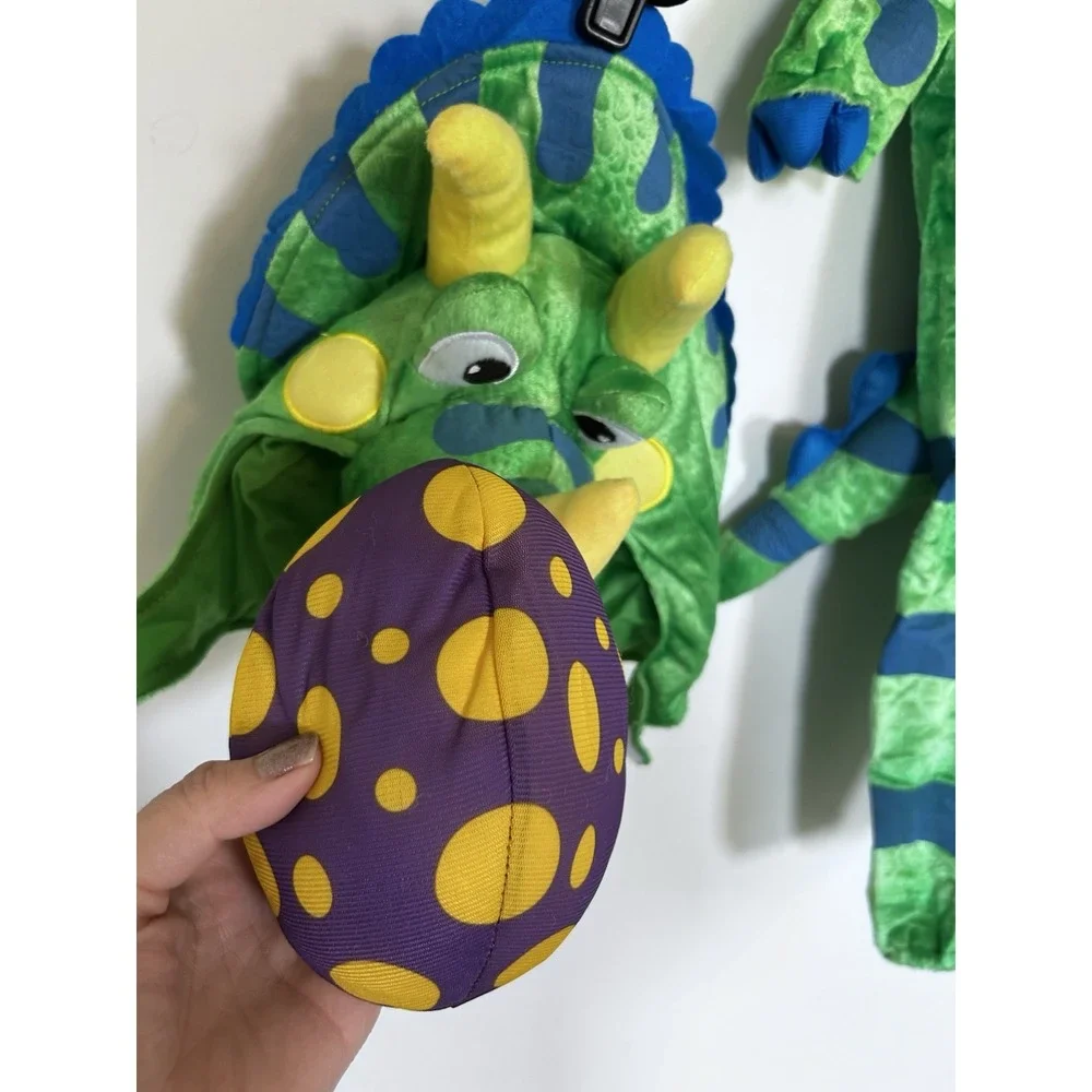 NWOT Spooktacular Creations Toddler Triceratops Dinosaur Halloween Costume 18-24